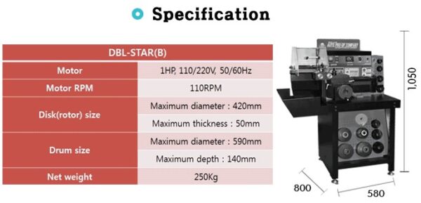 Korea DBL Star B spec