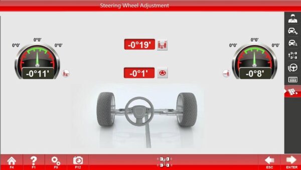 VH7 steering wheel adjustment 21